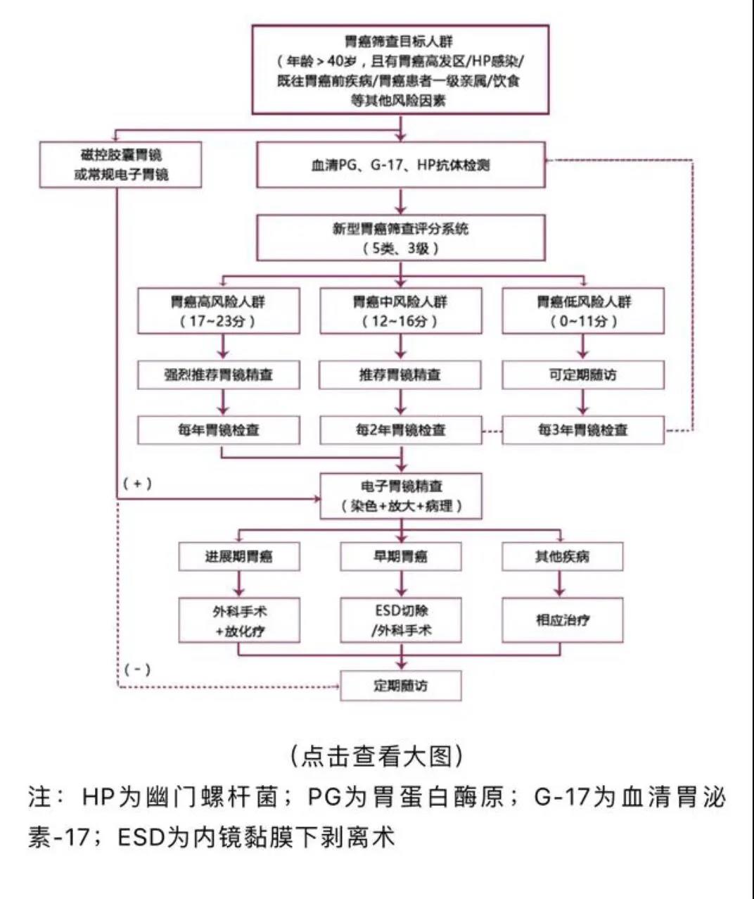 胃镜检查是发现胃癌最有效最可