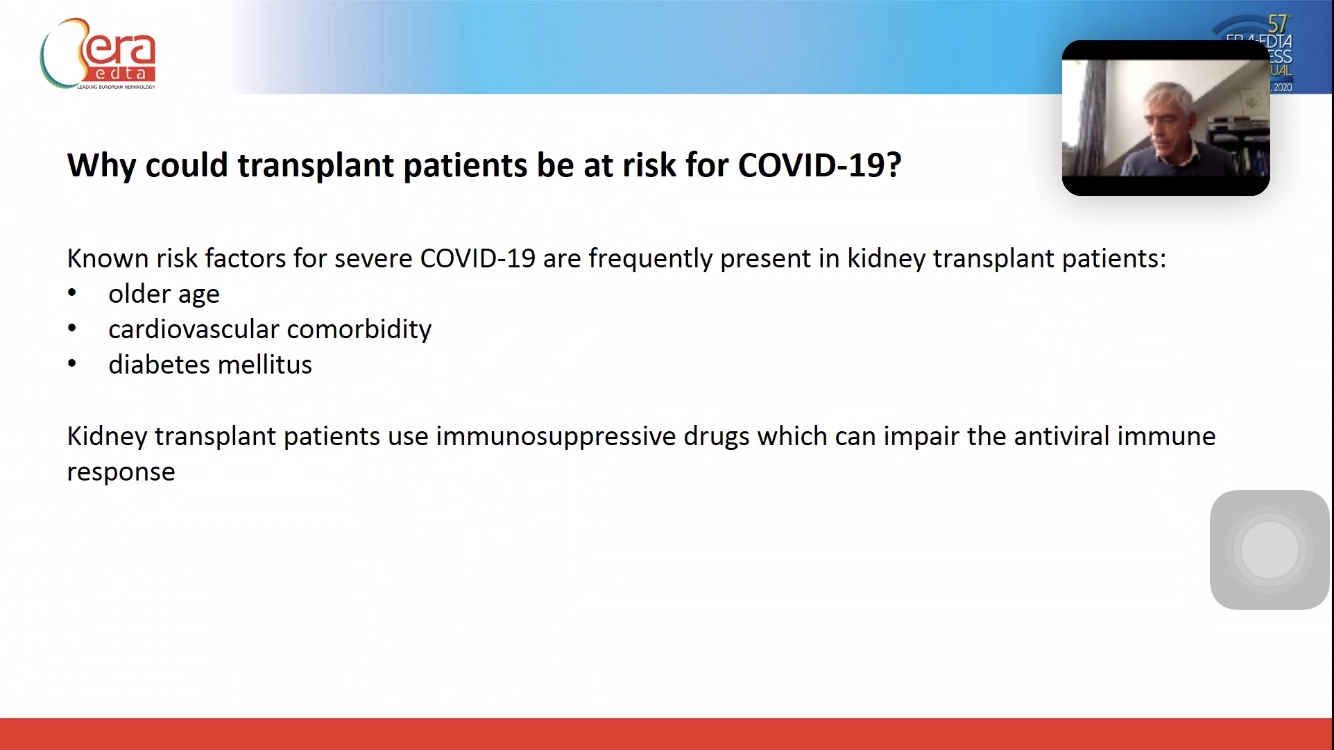 壹生资讯 Era Edta 欧洲经验表明 Covid 19肾移植患者的死亡风险因素与一般人群不同