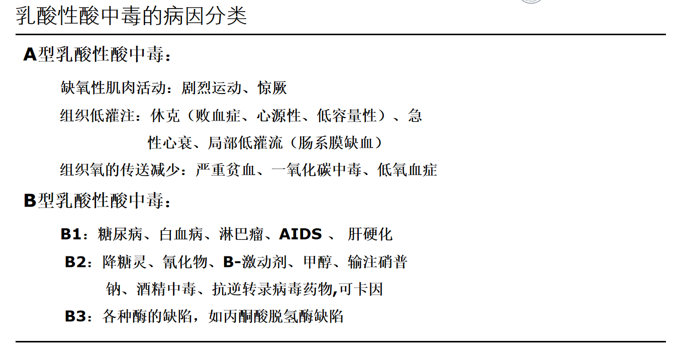 乳酸性酸中毒图片