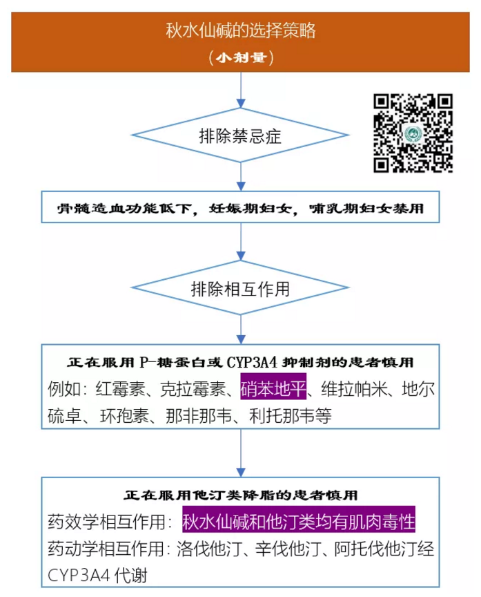 秋水仙碱片用法用量图片